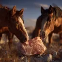 two_horses_happily_interacting_with_a_himalayan.webp