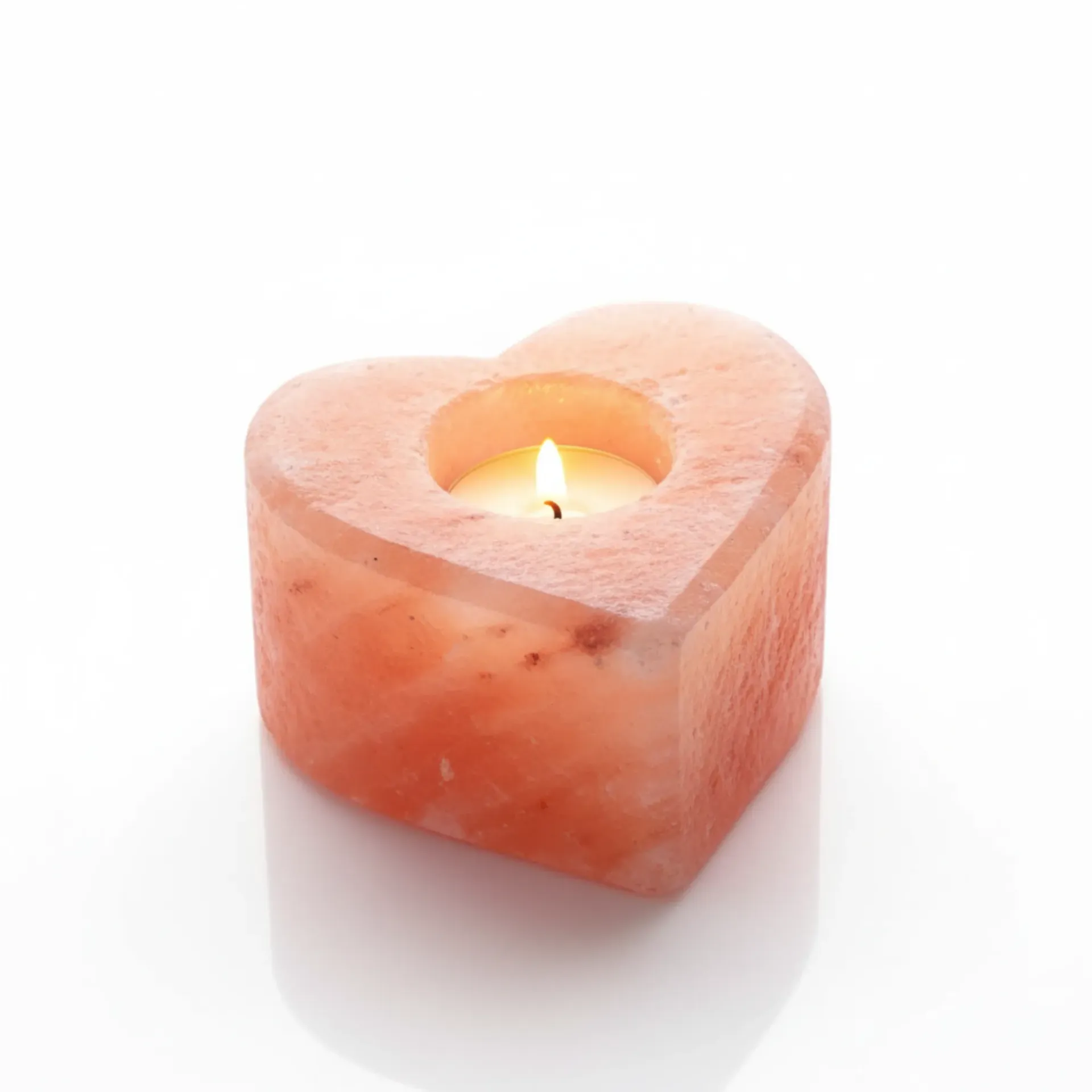 [C-HRT-PNK-12-PK1] Heart Tealight Pink 1-2KG - PACK 1