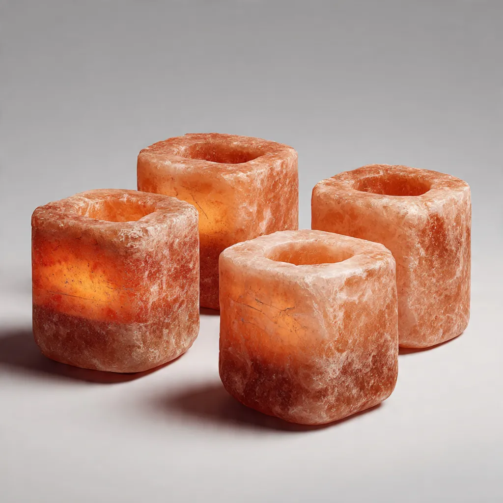 [N-TL-PNK-12-PK4] Himalayan Pink Tealight - 4 Pack