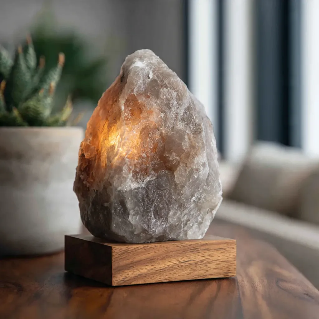 [N-LMP-GRY-35-PK1] Himalayan Salt Grey Lamp 3-5 kg
