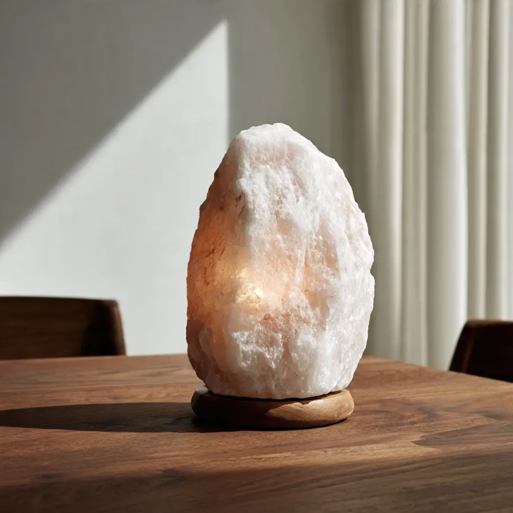 [N-LMP-WHT-57-PK1] Himalayan Salt White Lamp 5-7 KG